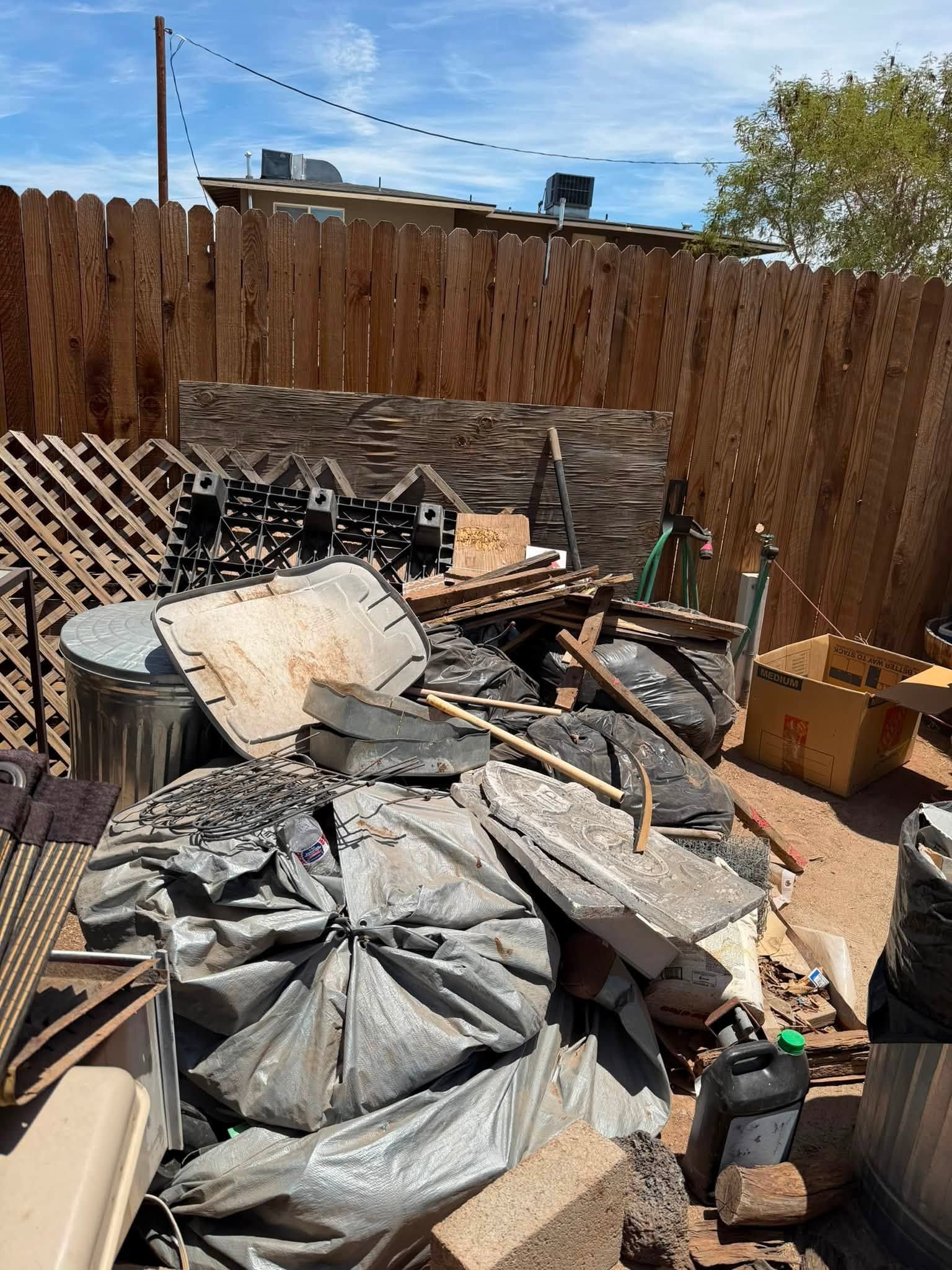Before and after example - before